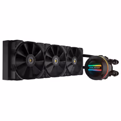 COUGAR Gaming 3MAQS360.0001, Kit di raffreddamento a liquido, 12 cm, Nero