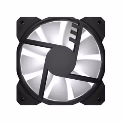 COUGAR Gaming CF-MHP12HB-RGB Case per computer Raffreddatore d'aria 12 cm Nero, Bianco 1 pz - Vista aggiuntiva 6