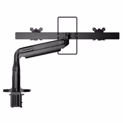 COUGAR Gaming DUO35, 20 kg, 75 x 75 mm, 100 x 100 mm, Regolazione altezza, Nero