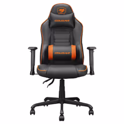 COUGAR Gaming 3MFSLORB.0001, Sedia da gaming per PC, 120 kg, Seduta imbottita, Schienale imbottito, Universale, Nero