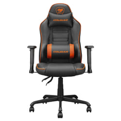 COUGAR Gaming 3MFSLORB.0001 sedia per videogioco Sedia da gaming per PC Seduta imbottita Nero, Arancione