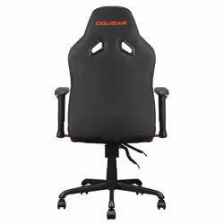 COUGAR Gaming 3MFSLORB.0001 sedia per videogioco Sedia da gaming per PC Seduta imbottita Nero, Arancione