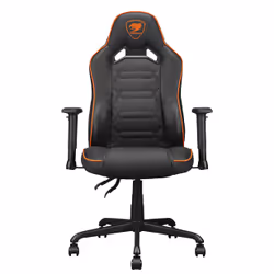 COUGAR Gaming 3MFSLORB.0001 sedia per videogioco Sedia da gaming per PC Seduta imbottita Nero, Arancione - Vista aggiuntiva 5