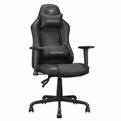 COUGAR Gaming Fusion S Black Sedia da gaming per PC Seduta imbottita Nero - Vista aggiuntiva 5