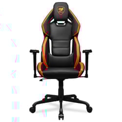 COUGAR Gaming 3MARXORB.0001 sedia per videogioco Sedia da gaming per PC Sedia tappezzata Nero, Arancione
