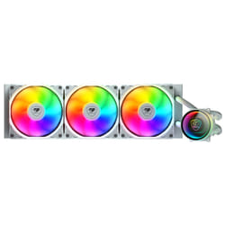 COUGAR Gaming CGR-PSDELRGB-W-360 Processore Raffreddatore di liquidi tutto in uno 12 cm Bianco