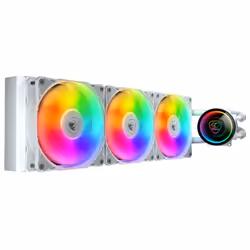 COUGAR Gaming CGR-PSDELRGB-W-360 Processore Raffreddatore di liquidi tutto in uno 12 cm Bianco