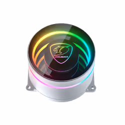 COUGAR Gaming CGR-PSDELRGB-W-360 Processore Raffreddatore di liquidi tutto in uno 12 cm Bianco