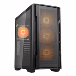COUGAR Gaming UNIFACE RGB, Midi Tower, PC, Nero, ATX, CEB, EATX, micro ATX, Mini-ITX, Multi, 18 cm