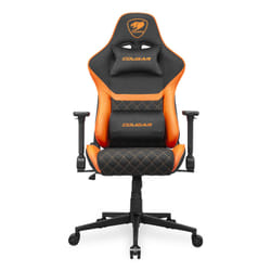 COUGAR Gaming Armor One V2 F Sedia per gaming universale Sedia imbottita tappezzata Nero, Arancione