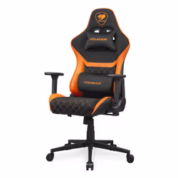 COUGAR Gaming Armor One V2 F Sedia per gaming universale Sedia imbottita tappezzata Nero, Arancione - Vista aggiuntiva 3