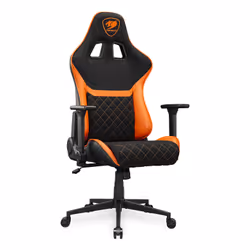 COUGAR Gaming Armor One V2 F Sedia per gaming universale Sedia imbottita tappezzata Nero, Arancione - Vista aggiuntiva 7
