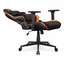 COUGAR Gaming Armor One V2 F Sedia per gaming universale Sedia imbottita tappezzata Nero, Arancione - Vista aggiuntiva 8