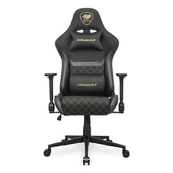 COUGAR Gaming Armor One V2 Gold F Sedia per gaming universale Sedia imbottita tappezzata Nero, Oro