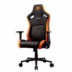 COUGAR Gaming CGR-DFL Sedia da gaming per PC Sedia imbottita tappezzata Nero, Arancione - Vista aggiuntiva 6