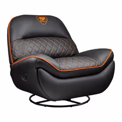 COUGAR Gaming Overlord Divano da gaming Seduta imbottita Nero - Vista aggiuntiva 2