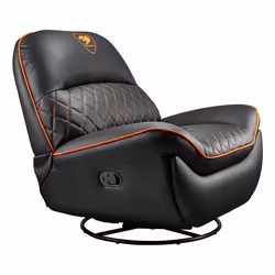COUGAR Gaming Overlord Divano da gaming Seduta imbottita Nero - Vista aggiuntiva 4