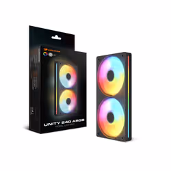 COUGAR CF-UN240FB-RGB Case per computer Ventilatore 12 cm Nero - Vista aggiuntiva 4