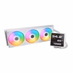 COUGAR CGR-PSDVPRGB-W-360 Processore Raffreddatore di liquidi tutto in uno 12 cm Bianco - Vista aggiuntiva 2