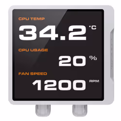 COUGAR CGR-PSDVPRGB-W-360 Processore Raffreddatore di liquidi tutto in uno 12 cm Bianco - Vista aggiuntiva 4