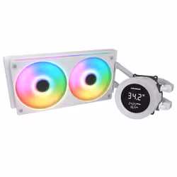 COUGAR CGR-PSDVARGB-W-240 Processore Raffreddatore di liquidi tutto in uno 12 cm Bianco - Vista aggiuntiva 2