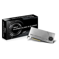 Asrock Hyper Quad M.2 scheda di interfaccia e adattatore Interno