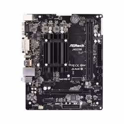 Asrock J4025M micro ATX