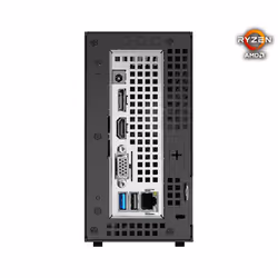 Asrock DeskMini X300 PC con dimensioni 1,92 l Nero AMD X300 Socket AM4 - Vista aggiuntiva 4