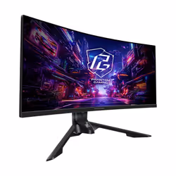 Asrock PG34QRT2B Monitor PC 86,4 cm (34") 3440 x 1440 Pixel Wide Quad HD LCD Nero - Vista aggiuntiva 2