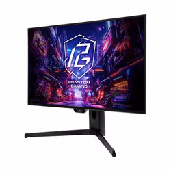 Asrock PGO27QFS Monitor PC 68,6 cm (27") 2560 x 1440 Pixel Quad HD OLED Tavolo Nero - Vista aggiuntiva 3