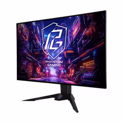 Asrock PGO32UFS Monitor PC 80 cm (31.5") 3840 x 2160 Pixel 4K Ultra HD OLED Nero - Vista aggiuntiva 3