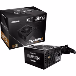 Asrock Challenger CL-650B, 650 W, Surriscaldamento, Sovracorrente, Sovraccarico, Sotto carico, Sovraccarico, Cortocircuito, 2 ...