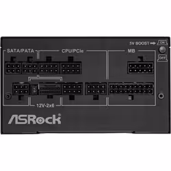 Asrock Phantom Gaming PG-750G alimentatore per computer 750 W 20+4 pin ATX ATX Nero - Vista aggiuntiva 4