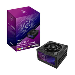Asrock Phantom Gaming PG-1000G alimentatore per computer 750 W 20+4 pin ATX ATX Nero