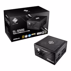 Asrock SL-650G Steel Legend, 650 W, Sovracorrente, Sovraccarico, Surriscaldamento, Sovraccarico, Cortocircuito, 20+4 pin ATX, ...