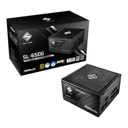 Asrock SL-650G Steel Legend alimentatore per computer 650 W 20+4 pin ATX ATX Nero