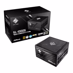 Asrock SL-1000G Steel Legend alimentatore per computer 1000 W 20+4 pin ATX ATX Nero - Vista aggiuntiva 8