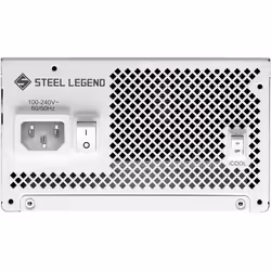 Asrock SL-1000GW Steel Legend alimentatore per computer 1000 W 20+4 pin ATX ATX Bianco