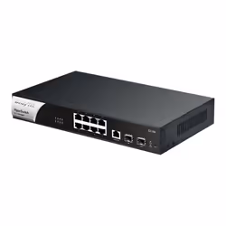 DrayTek VigorSwitch G2100, Gestito, L2+, Gigabit Ethernet (10/100/1000), Montaggio rack, 1U