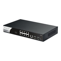 DrayTek VigorSwitch G2100 Gestito L2+ Gigabit Ethernet (10/100/1000) 1U Nero