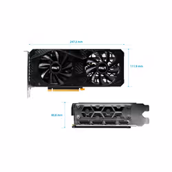 Palit GeForce RTX 3060 Infinity 2 OC NVIDIA 12 GB GDDR6 - Vista aggiuntiva 8