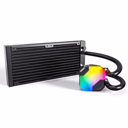 Montech HyperFlow ARGB 240 Processore Raffreddatore di liquidi tutto in uno 12 cm Nero 1 pz - Vista aggiuntiva 3