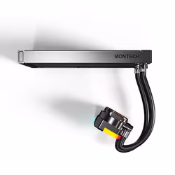 Montech HyperFlow ARGB 240 Processore Raffreddatore di liquidi tutto in uno 12 cm Nero 1 pz - Vista aggiuntiva 4