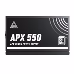Montech APX550 alimentatore per computer 550 W 20+4 pin ATX ATX Nero - Vista aggiuntiva 3