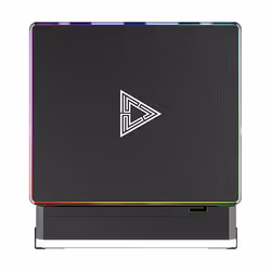 Montech Metal DT24 Premium Case per computer, Processore Raffreddatore d'aria 12 cm Nero - Vista aggiuntiva 7