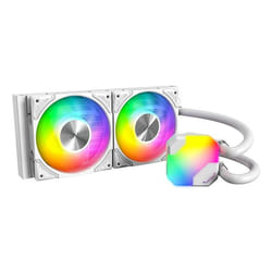 Montech HyperFlow ARGB 240 Processore Raffreddatore di liquidi tutto in uno 12 cm Bianco 1 pz