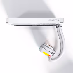 Montech HyperFlow ARGB 240 Processore Raffreddatore di liquidi tutto in uno 12 cm Bianco 1 pz - Vista aggiuntiva 4