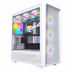 Montech X5 Midi Tower Bianco - Vista aggiuntiva 3