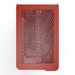 Montech KING 95 Midi Tower Rosso - Vista aggiuntiva 7
