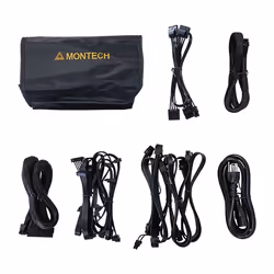 Montech TITAN GOLD 1000W alimentatore per computer 20+4 pin ATX ATX Nero - Vista aggiuntiva 8